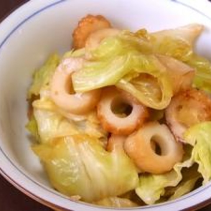 ダシいらず キャベツとちくわの炒め煮 レシピ 作り方 By ぷちとま3195 楽天レシピ